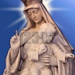 Jesus and Virgin Mary Image statue pic