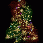 Christmas Tree sparkling