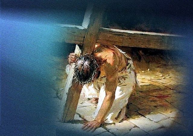 Jesus Carry Cross Turnback To God Jesus Carry Cross Turnback To God