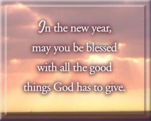 New Year Prayer