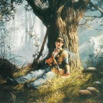 Prayer by a Confederate solider