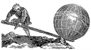 Jesus is rock Your trust in him is that lever